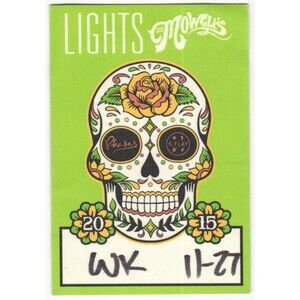 2015 Mowgli's Backstage Pass Working Milwaukee WI Lights